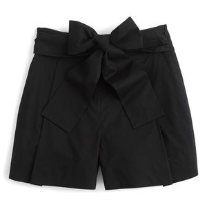 J. Crew Cotton Poplin Bow Shorts